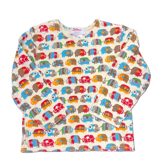Zutano Baby Set of 3 Long-Sleeve Shirts 12-18 months - Picture 3 of 13
